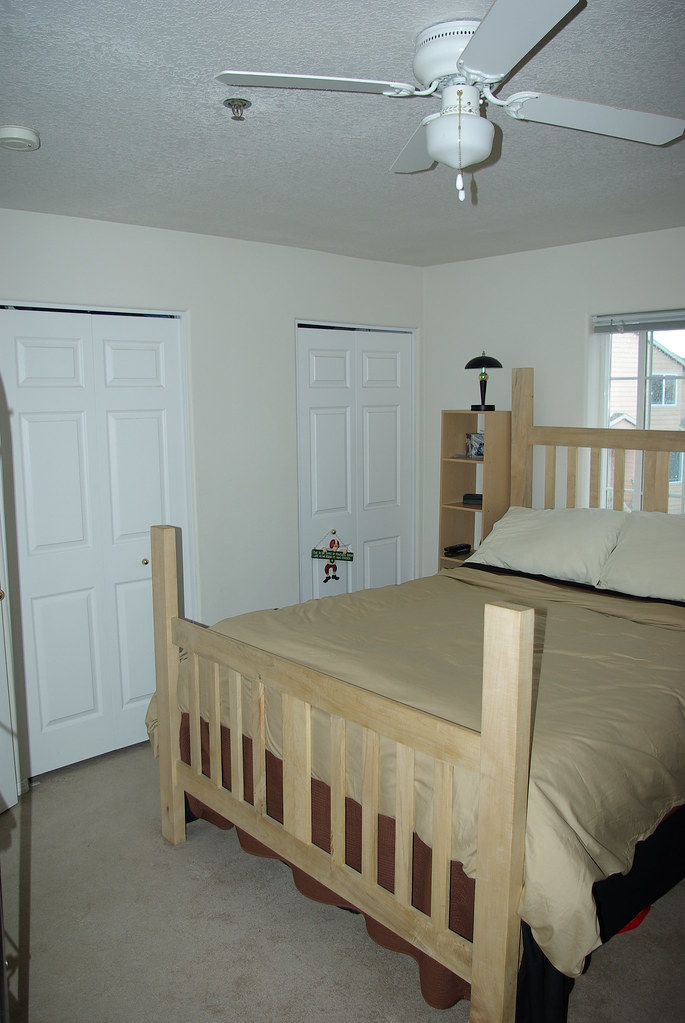 MASTER BEDROOM His and her closets in master bedroom