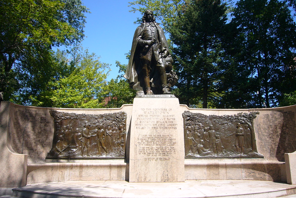 founding fathers memorial here is a statue memorializing t… Flickr