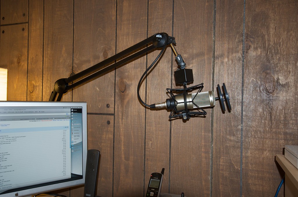 Heil PL2T Mic Arm and Heil PR40 The new mic arms for my H… Flickr