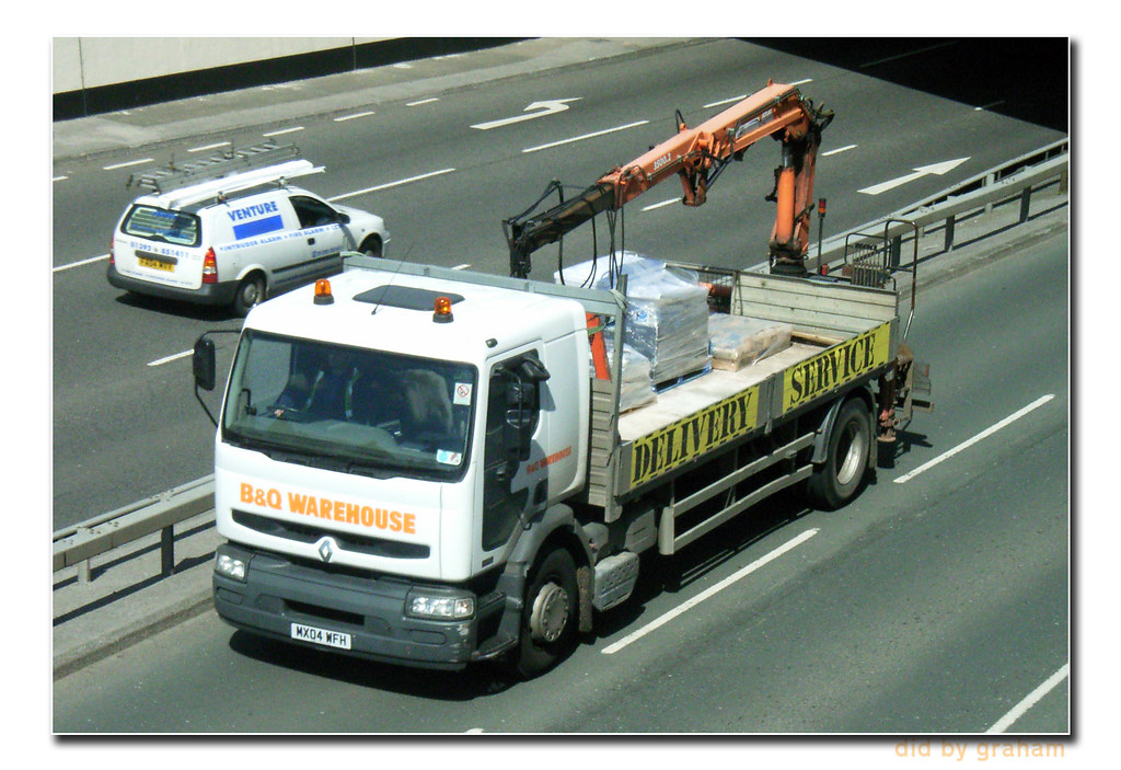 B & Q Delivery MX04WFH Crownhill Plymouth 7 April 2008 Flickr