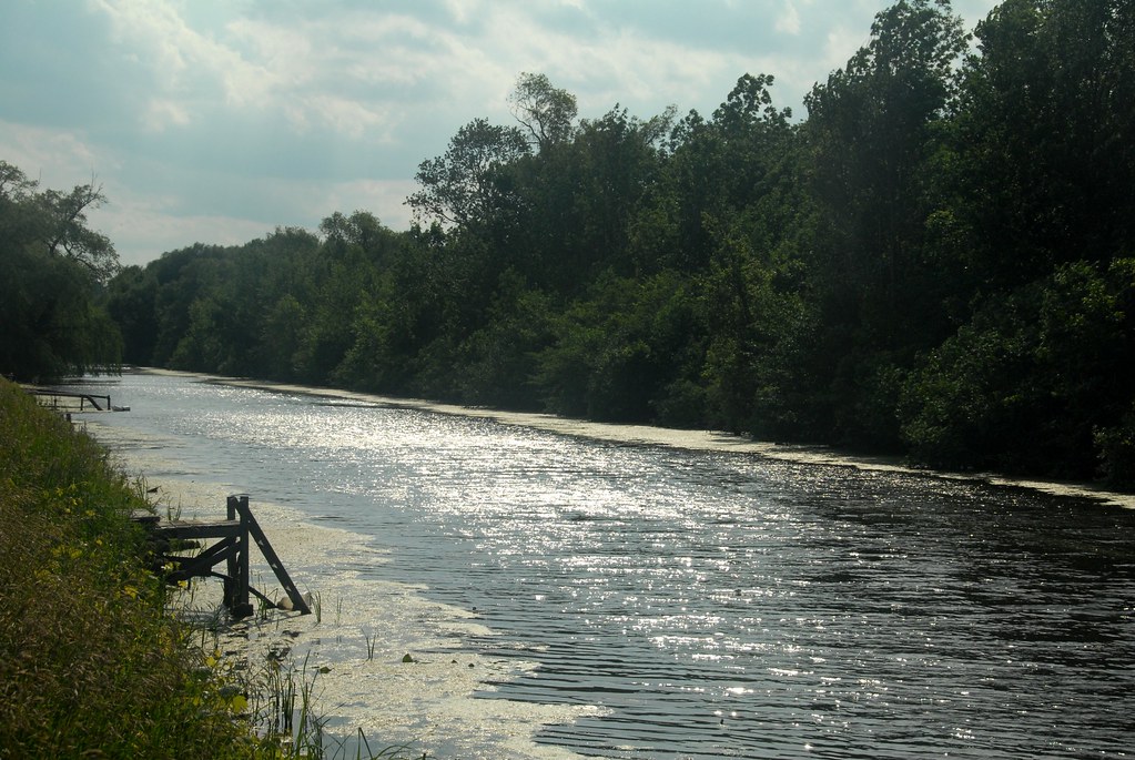 The old Canal Road at Holland Marsh Ontario Canada Flickr