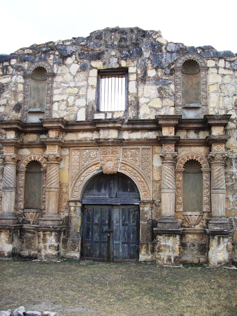 Detailed front of the movieset Alamo in Alamo Village nor… Flickr