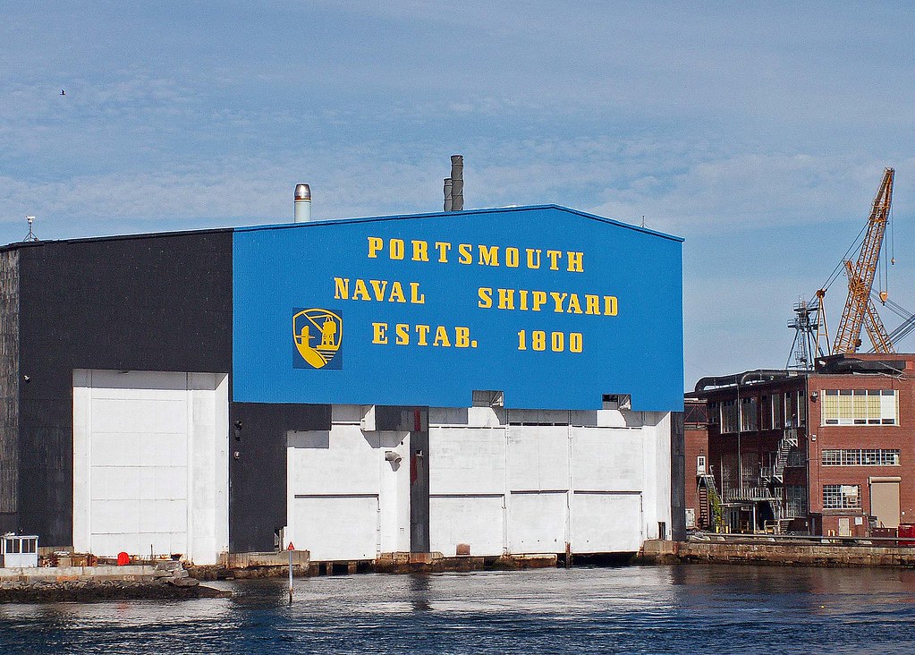 Portsmouth Navy Yard, New Hampshire The naval shipyard the… Flickr