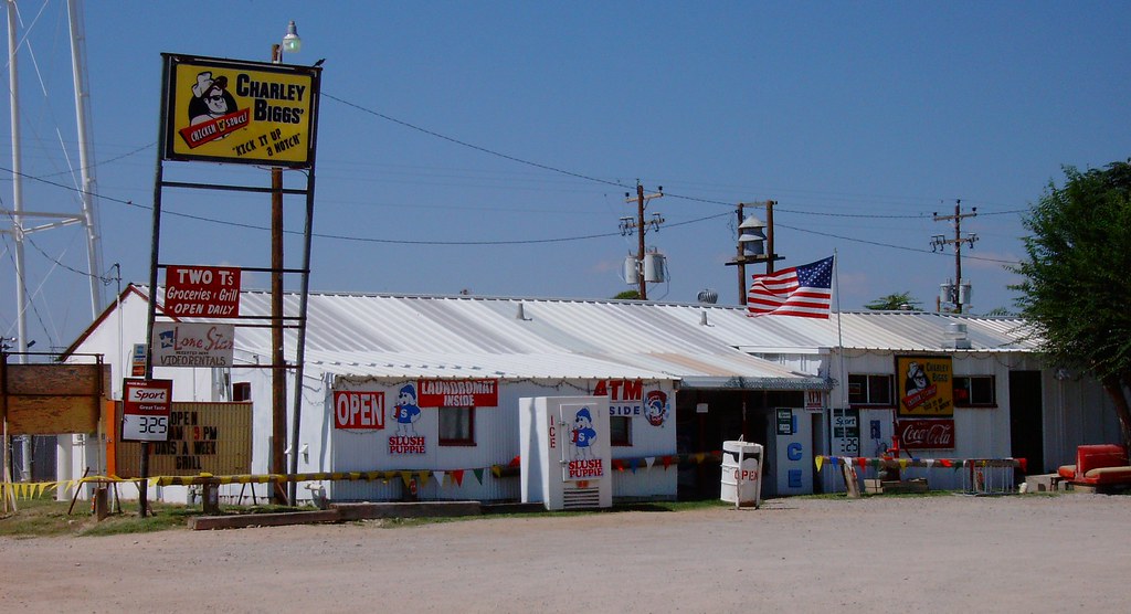 Two T's Groceries (Dell City, Texas) With the nearest groc… Flickr