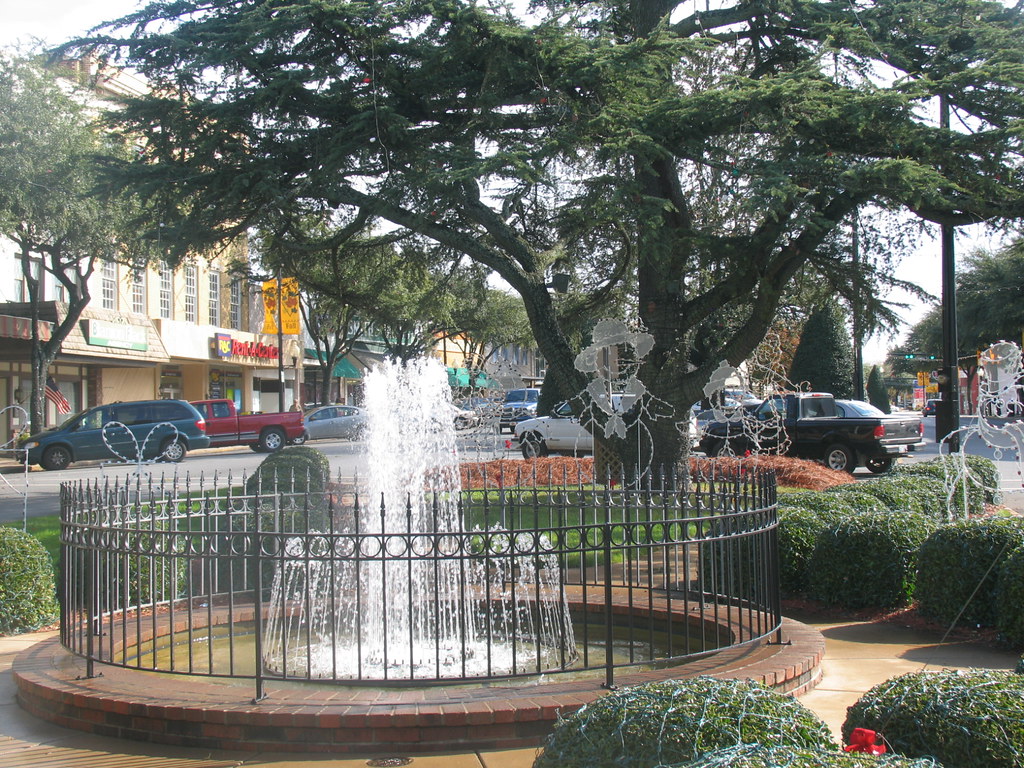 Downtown Fountain Downtown Forest City, NC Adam Prince Flickr