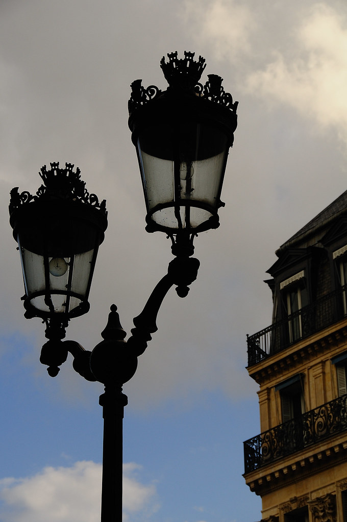 The double lamp post Seen in Paris, France. This is a "nat… Flickr