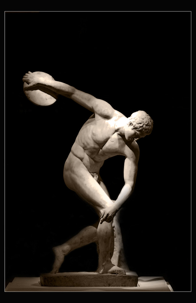 In the Spirit of Olympics The Discus Thrower Seen at the… Flickr