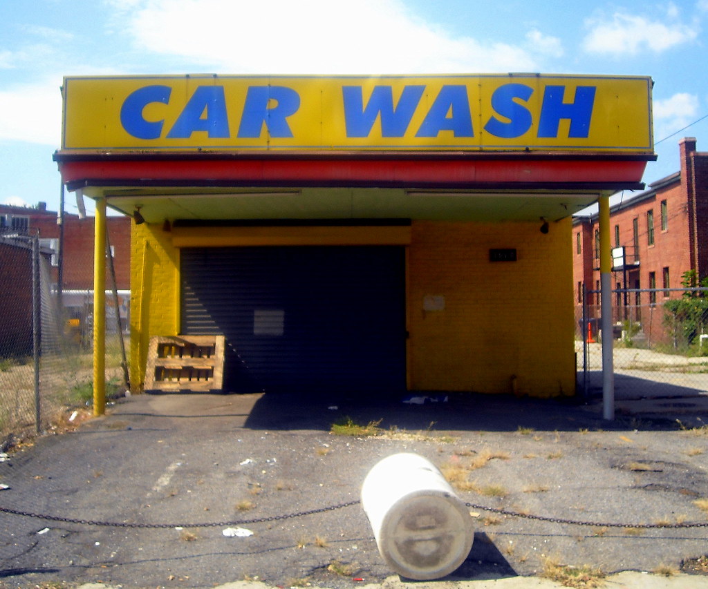no more car washes A closed car wash on Avenue, NW… Flickr