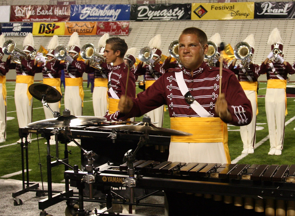 The Cadets Members of The Cadets Drum and Bugle Corps perf… Flickr