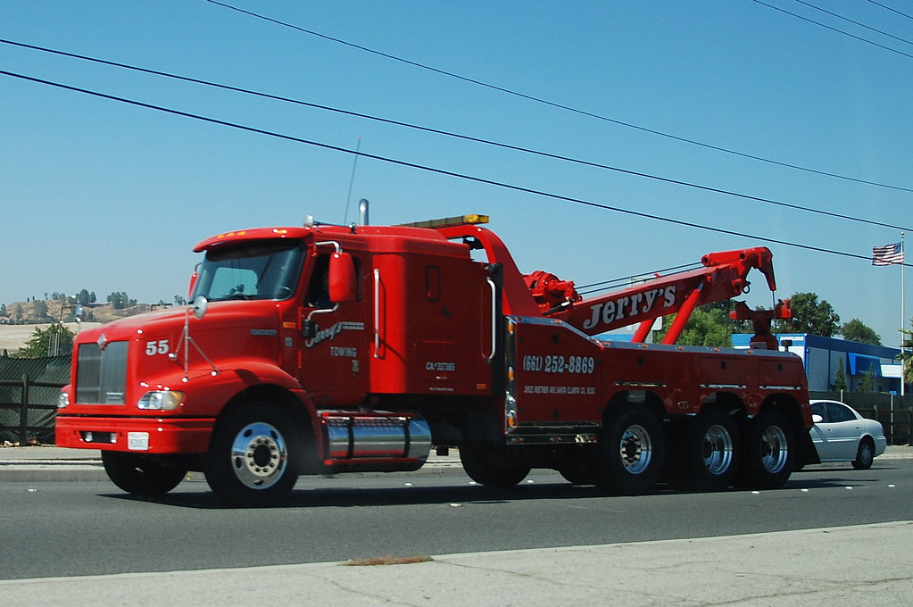 JERRY'S TOWING INTERNATIONAL BIG RIG TOW TRUCK Navymailman Flickr