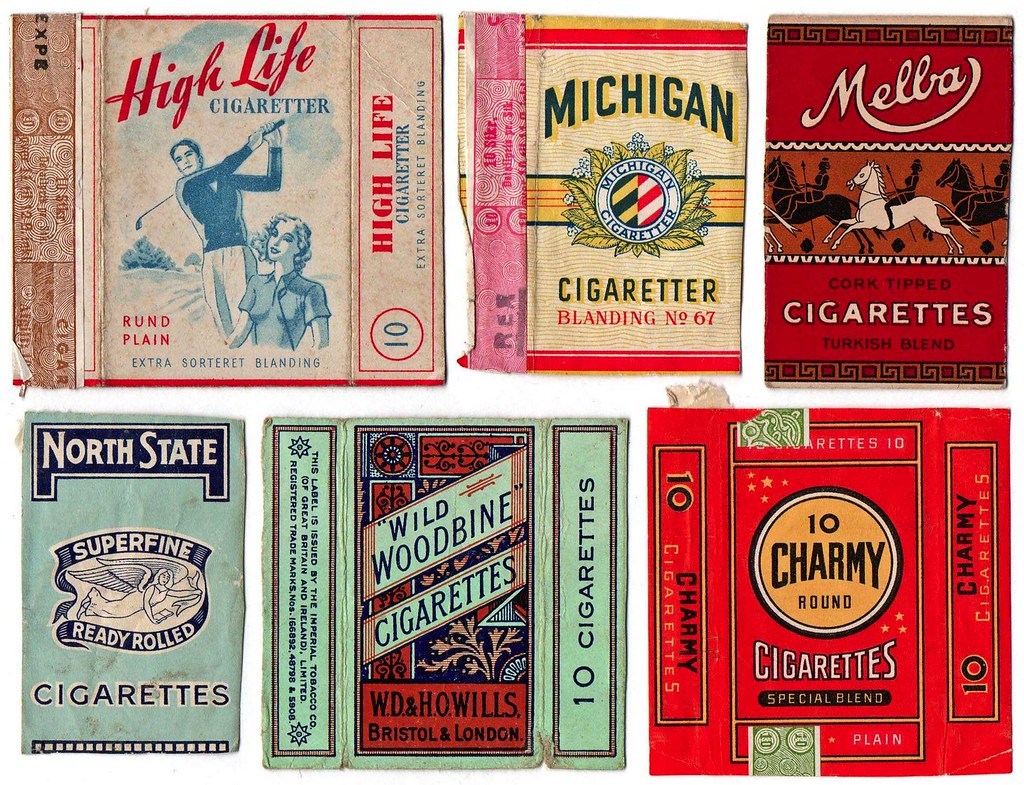 High Life circa 1950 Six cigarette packs found in the bott… Flickr