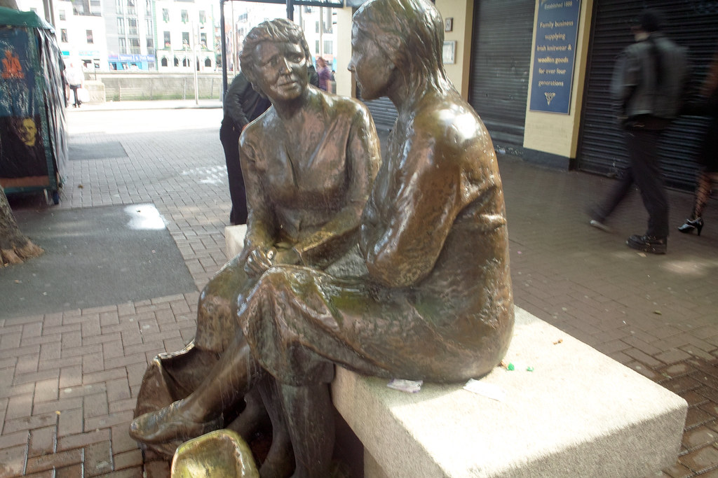 HAGS WITH BAGS Visitors to Dublin in Ireland may be amused… Flickr