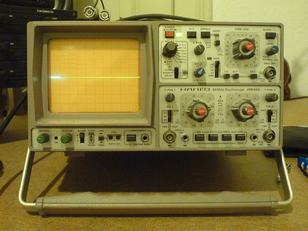 HAMEG HM 605 60 MHz Oscilloscope eBay macht Träume wahr! S… Flickr