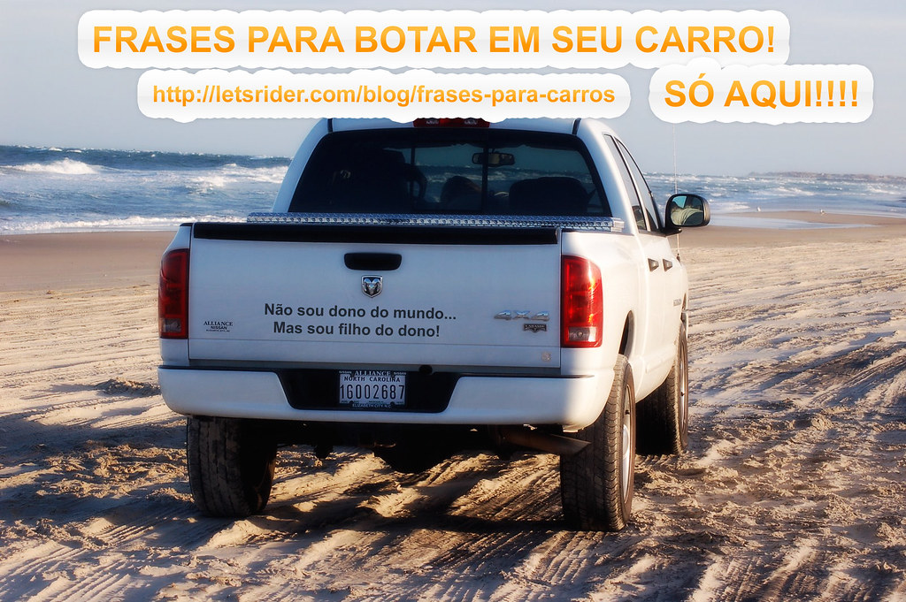 Frases para vidros de carros Muitas frases para você coloc… Flickr