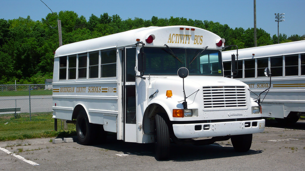 White School Bus Marty4650 Flickr
