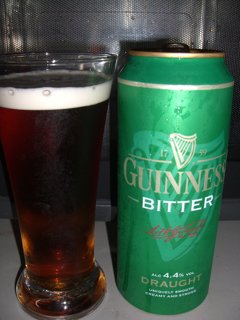 Guinness bitter a lighter beer from the guinness folks, ta… Flickr