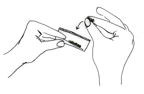 how to roll a joint, fig. 2 i'm making a poster for class … Flickr