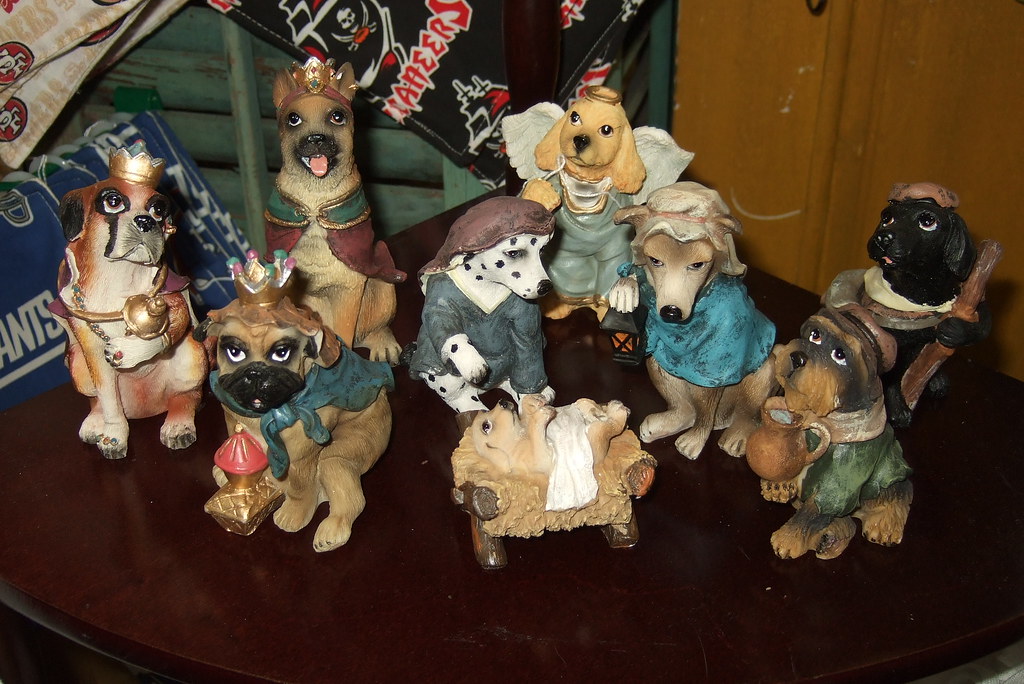 Dog nativity scene Stephanie Manuel Stuckey Flickr