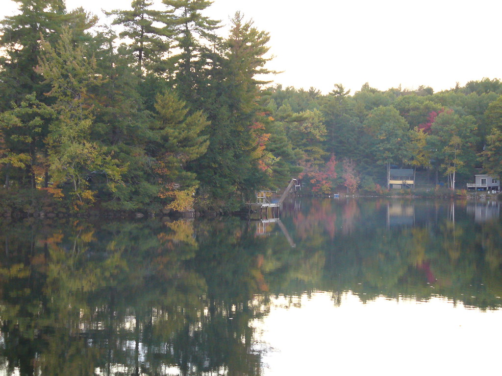 Raymond Pond Maine This was a fall picture in Maine maine… Flickr