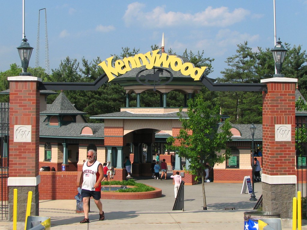 Kennywood Amusement Park Map