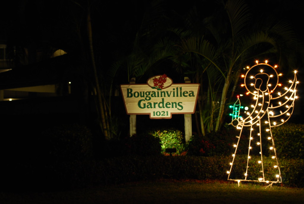 The Marco Island Christmas Angel for Bougainvillea Gardens… Flickr