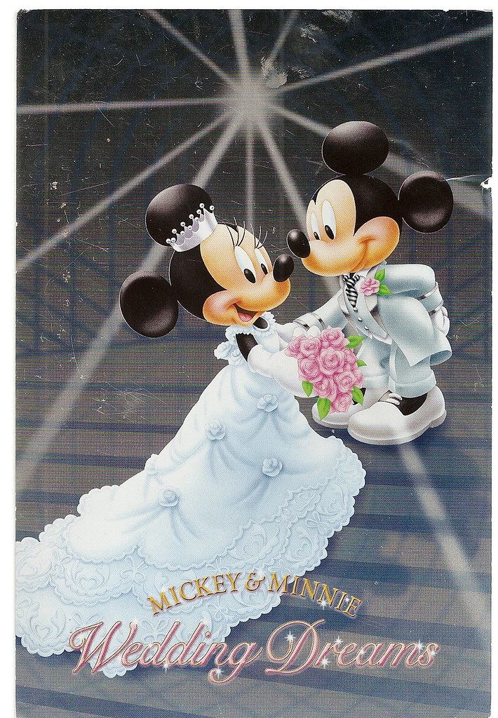 Mickey's wedding JP53298 Japan , Disney's postcard. Micke… Flickr