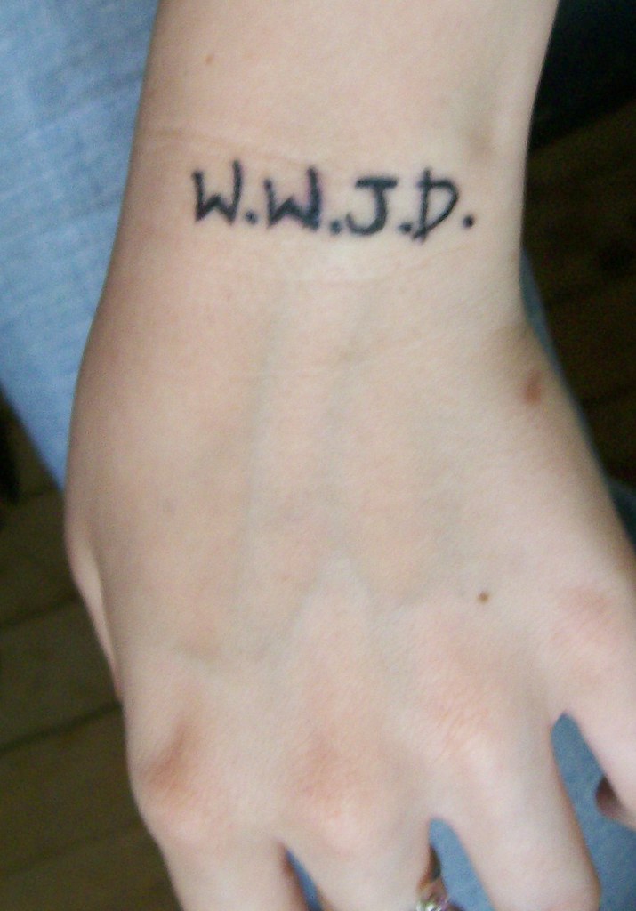 W.W.J.D Tattoo Kylie18 Flickr