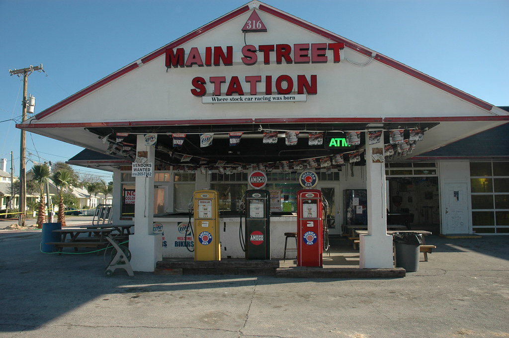 Daytona Beach Gas Station Old gas station Daytona Beach, F… Flickr