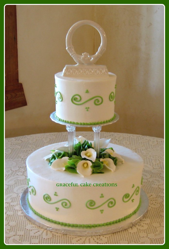 Belles of Ireland Wedding Cake Wedding cake Grace Tari Flickr