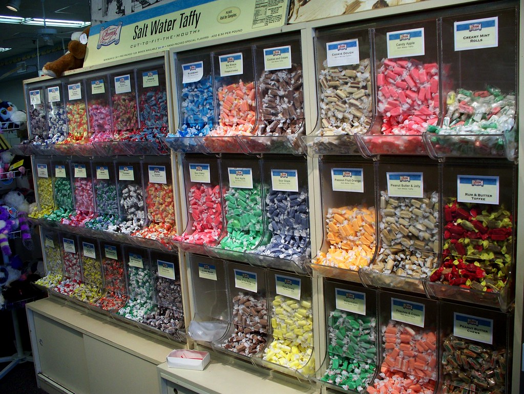 Atlantic City, NJ James Salt Water Taffy Legend has it t… Flickr