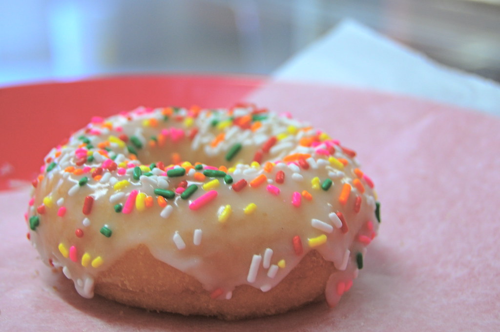 rainbow sprinkle donut donuts at best dounts in la mesa (s… Flickr