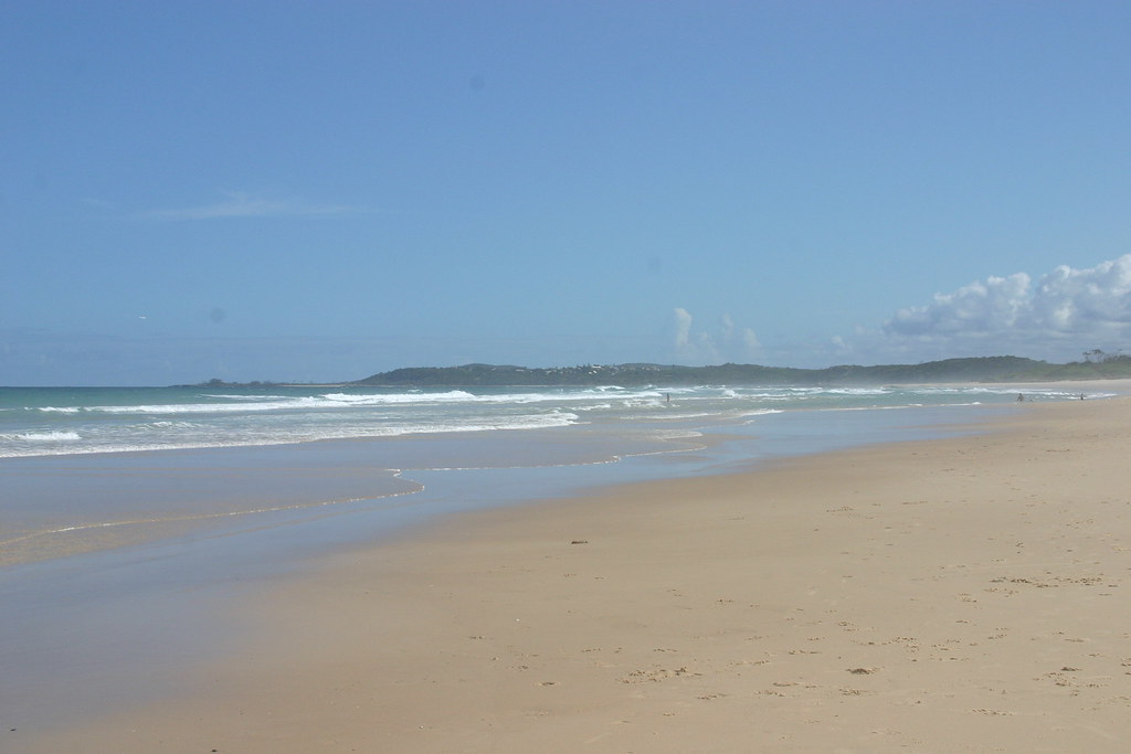 Lovely dog run at Pippi Beach, Yamba, NSW The long stretch… Flickr