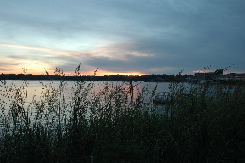 Pine Lake in LaPorte Indiana At Sunset Bg Kahuna Flickr