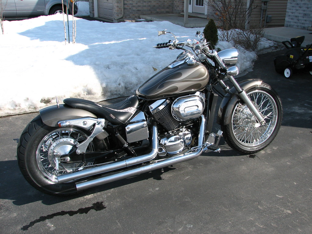 2006 Titanium Flame Honda Shadow Spirit 750 by anderson179… Flickr