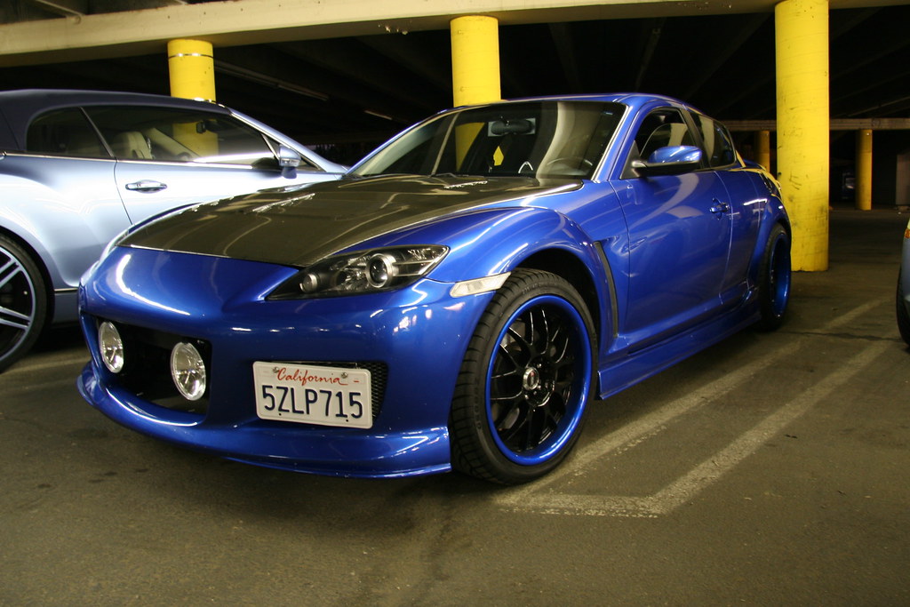 Winning Blue Mazda RX8 Lena Abujbara Flickr