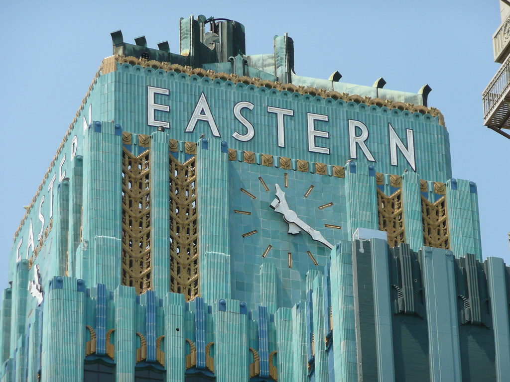 Los Angeles, CA Eastern Columbia Building clock Can you be… Flickr