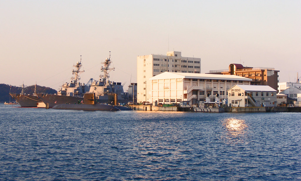 Yokosuka Naval Base I've never seen a submarine before, so… Flickr