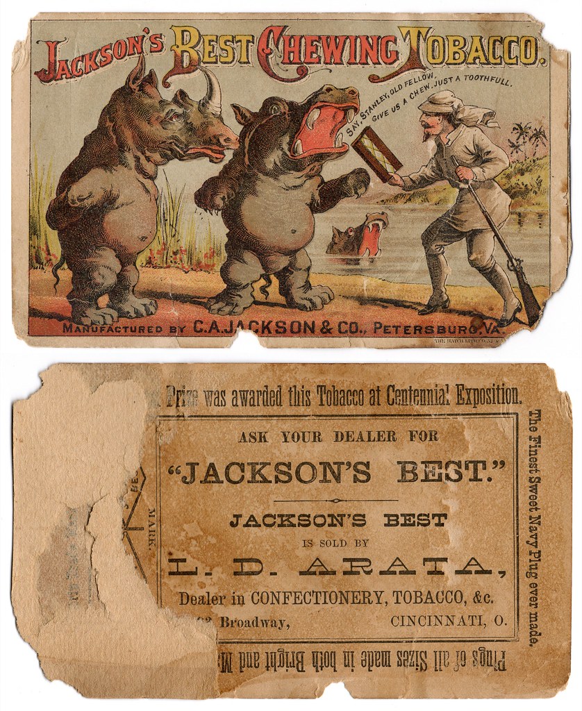 Jackson's Best Chewing Tobacco composite.jpg This was part… Flickr