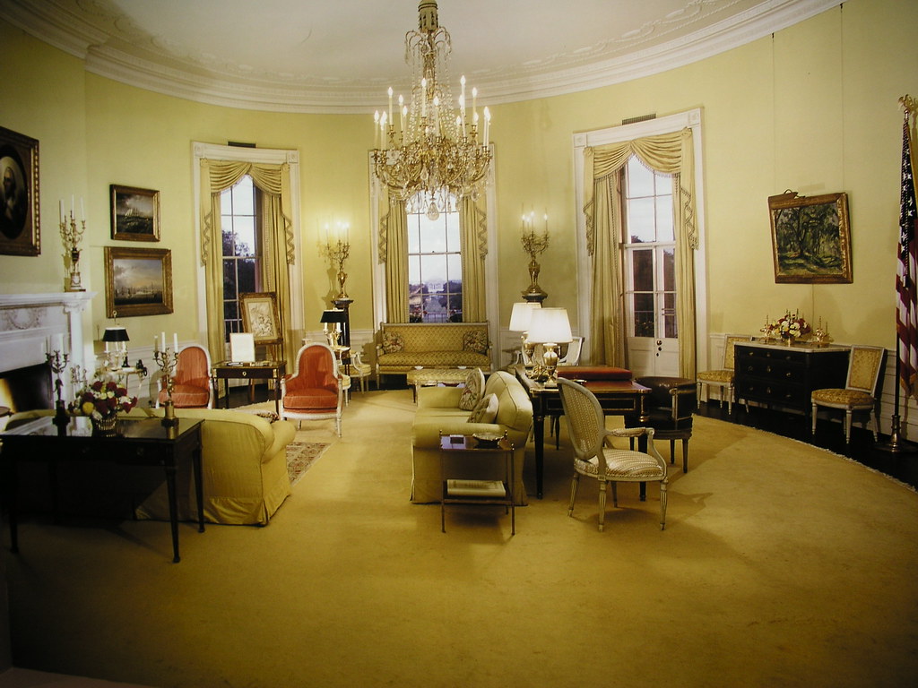 Johnson's Oval Office A replica of Lyndon B. Johnson's Ova… Flickr