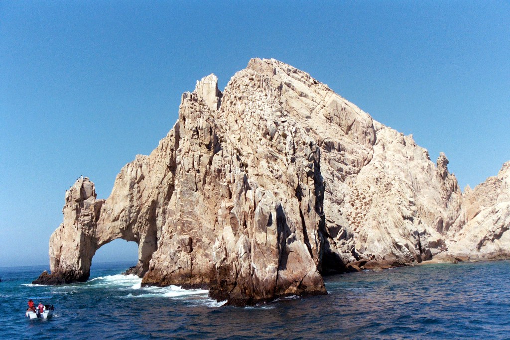 Cabo San Lucas Rock formations in the water of Cabo San Lu