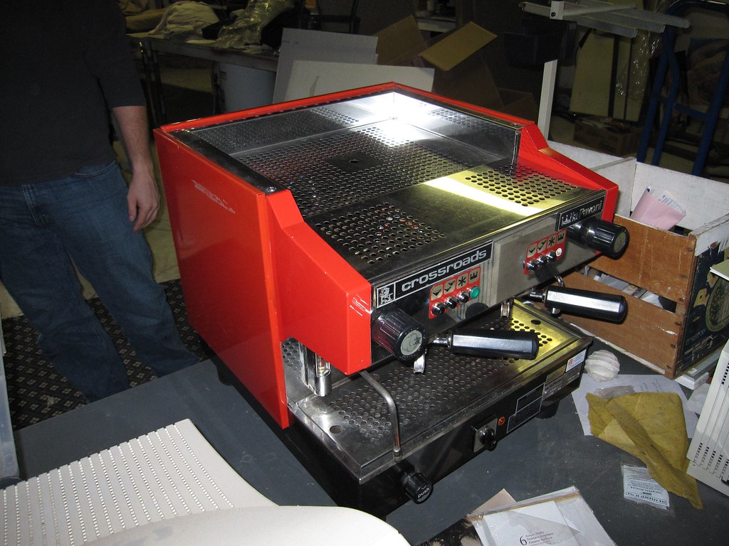 La Pavoni La Pavoni "Crossroads" two group espresso machin… Flickr