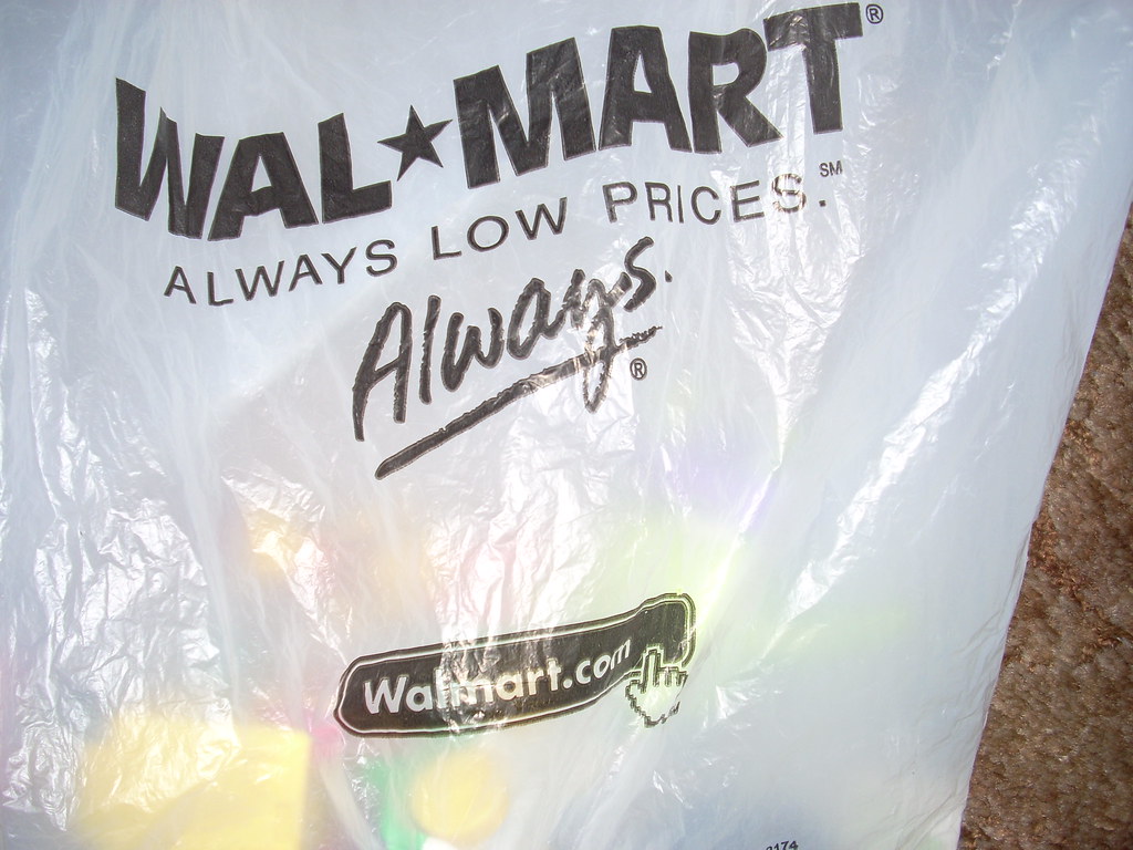 WalMart Always Low Prices This is one of the WalMart bag… Flickr