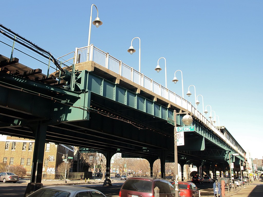 Westchester Square Elevated Subway Station, Bronx, New Yor… Flickr
