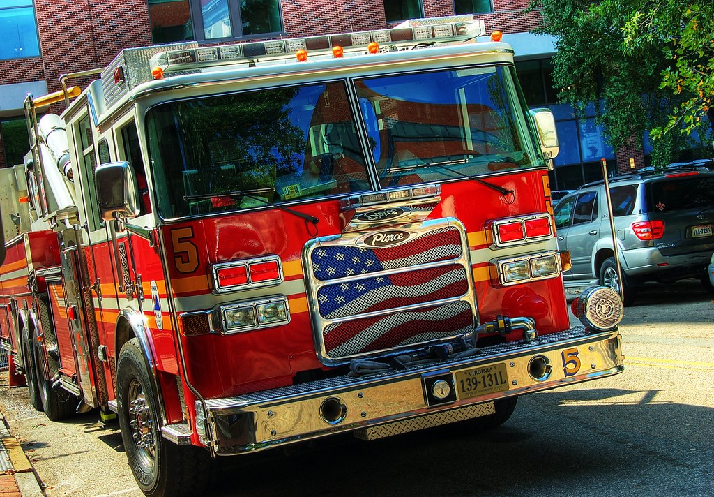 Fire Truck Richmond Fire Department. VCU MCV Campus; Richm… Flickr