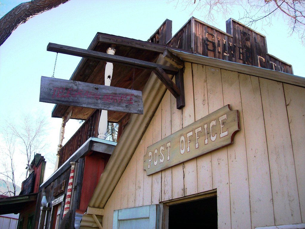 Old post office building at Corlew's Silver City in Bodfis… Flickr