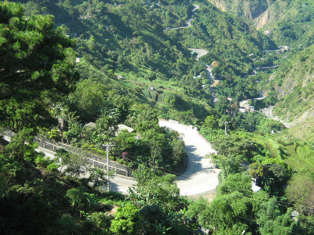 Kennon Road, zigzag road to Baguio City The zigzag road in… Flickr