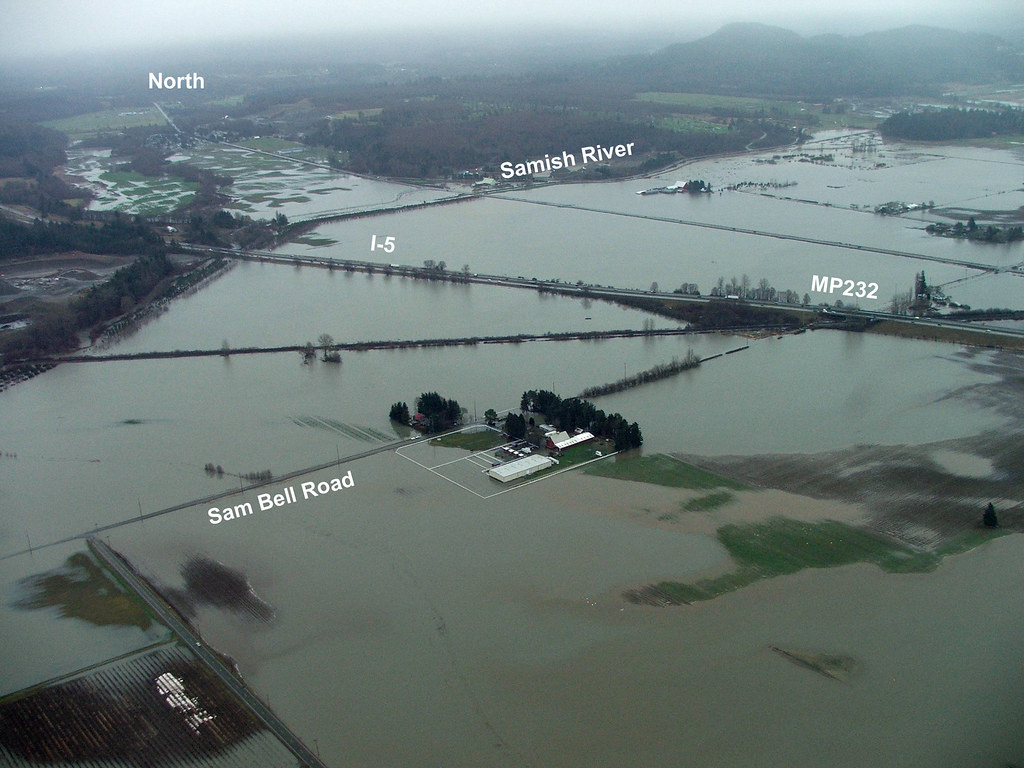 I5 Skagit County Flooding Samish River flooding north o… Flickr