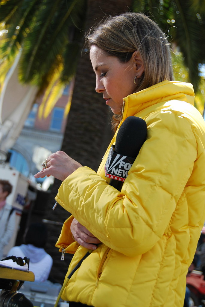 Fox News "reporter" Claudia Cowan San Francisco Olympic … Flickr
