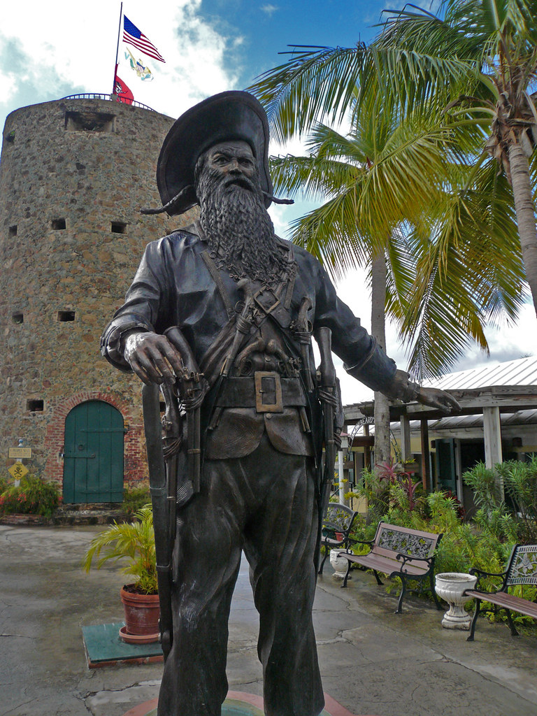Blackbeard's Statue A much larger than life (9' maybe?) st… Flickr