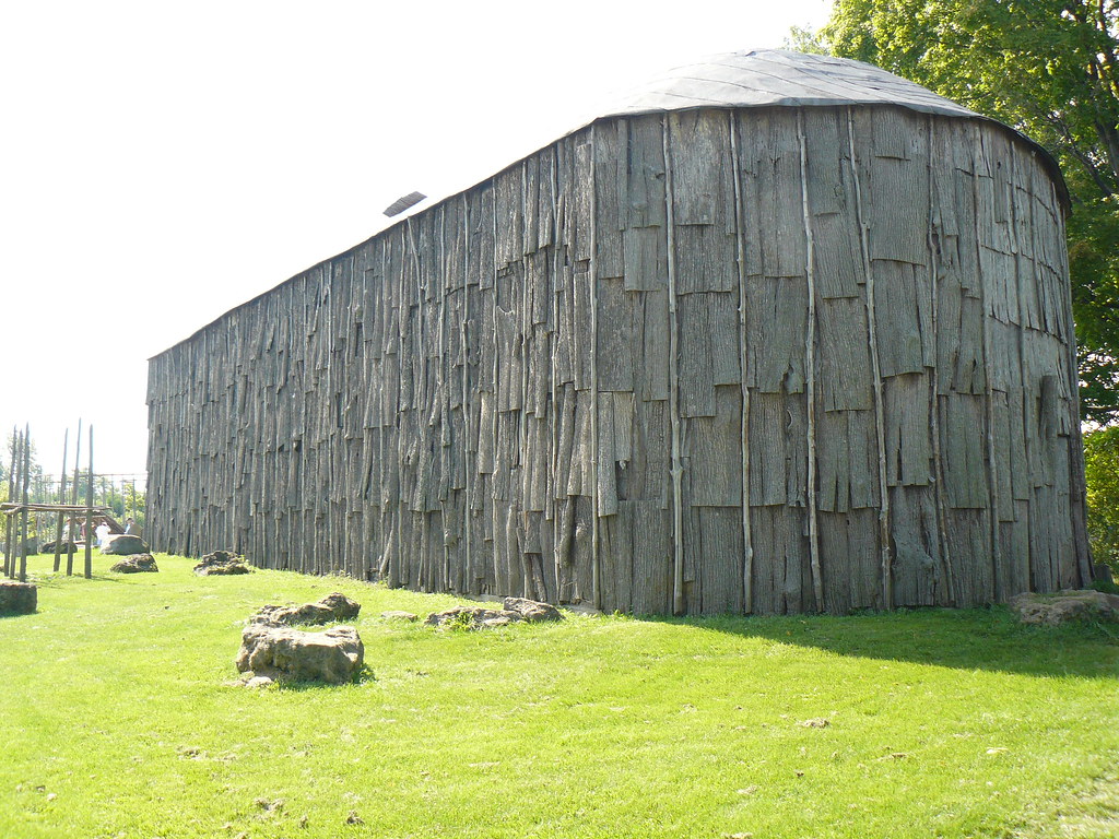 Traditional First Nation Indian Longhouse During the hike … Flickr